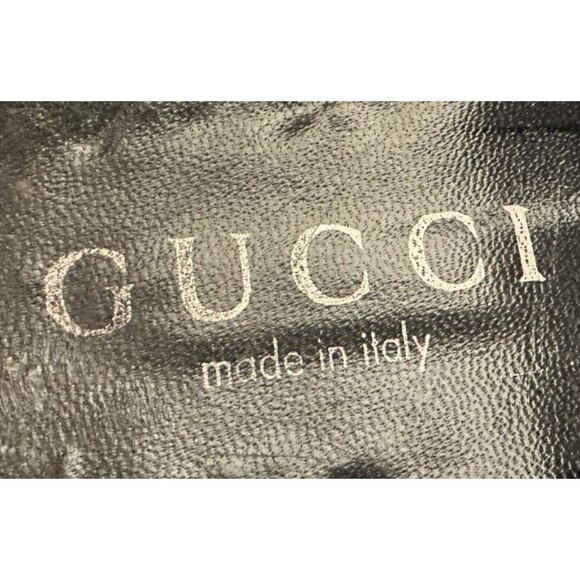 Vintage Very Good Cond. Gucci Black Suede (Men\'s) US 12D Loafers - UK 11 / EU 47 main image 5